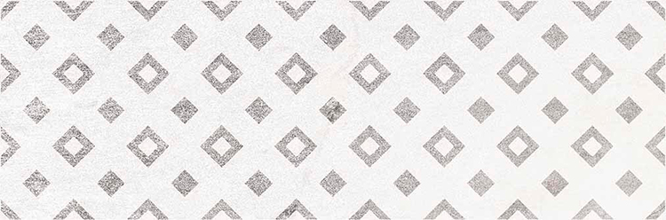 Плитка настенная Ribesalbes Décor Toga Blanco 110x333 белая