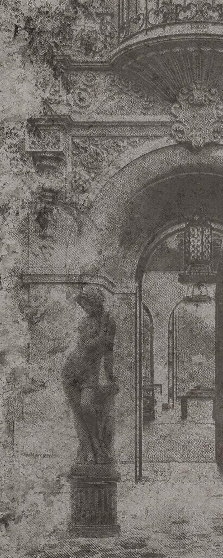 Интерьерная панель 1200x3000 Fresco Sepia тактилис матовый T_A-7.2.1/1200x3000 фото