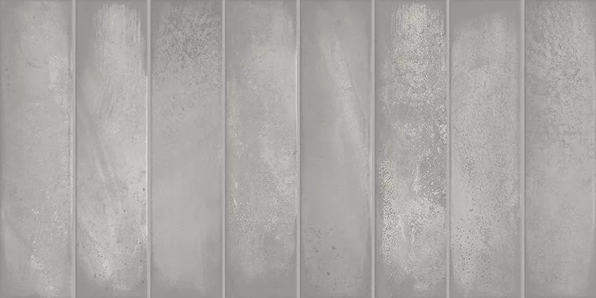 Плитка настенная Bricks Gris 315x630 серая 8,3 мм фото