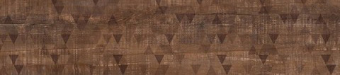 Керамогранит Вуд Эго Декор (Wood Ego Decor) 195x1200 структурный темно-коричневый CF049 SR