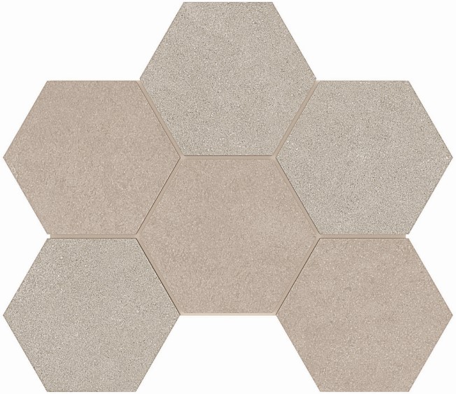 Мозаика Terra Beige Hexagon 250x285 неполированная LN01/TE01