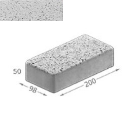 Брусчатка 200x98x50 бетонная № 101