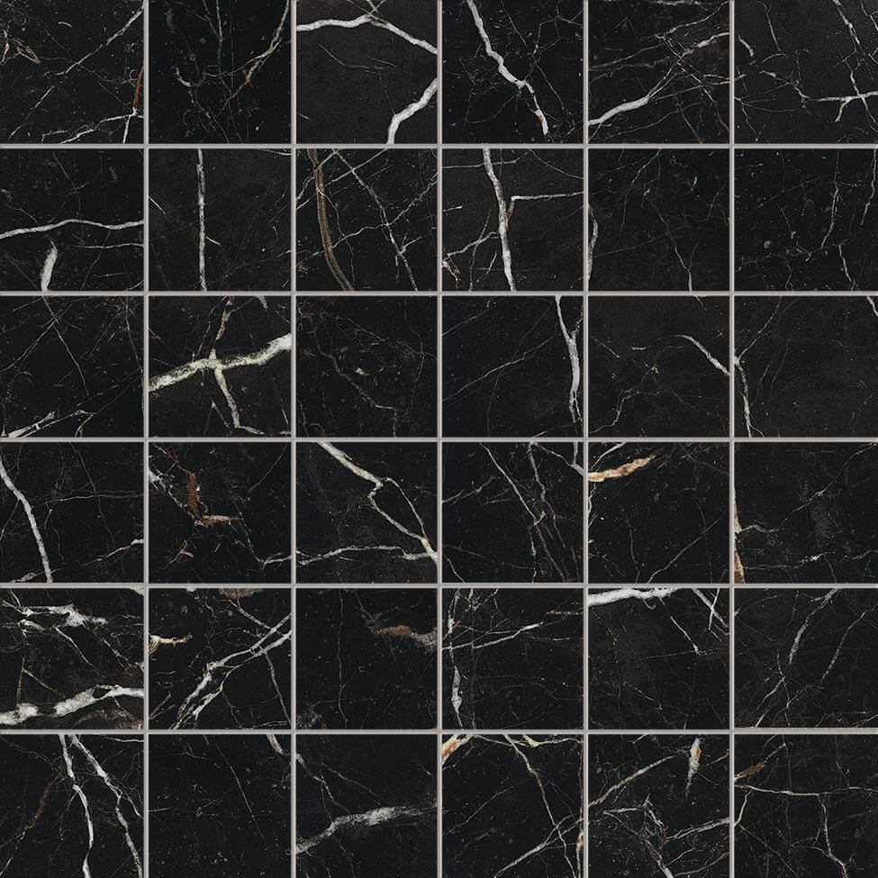 Мозаика Allure Imperial Black Mosaic Lap 300x300 черная