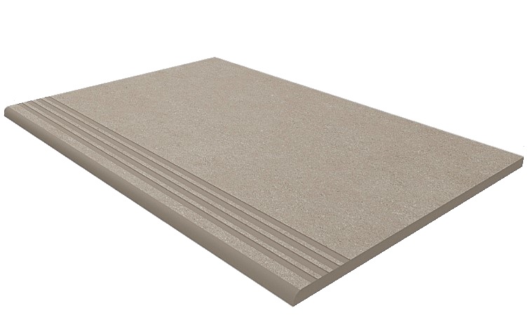 Ступень Terra Beige 300x1200 неполированная с насечками TE01