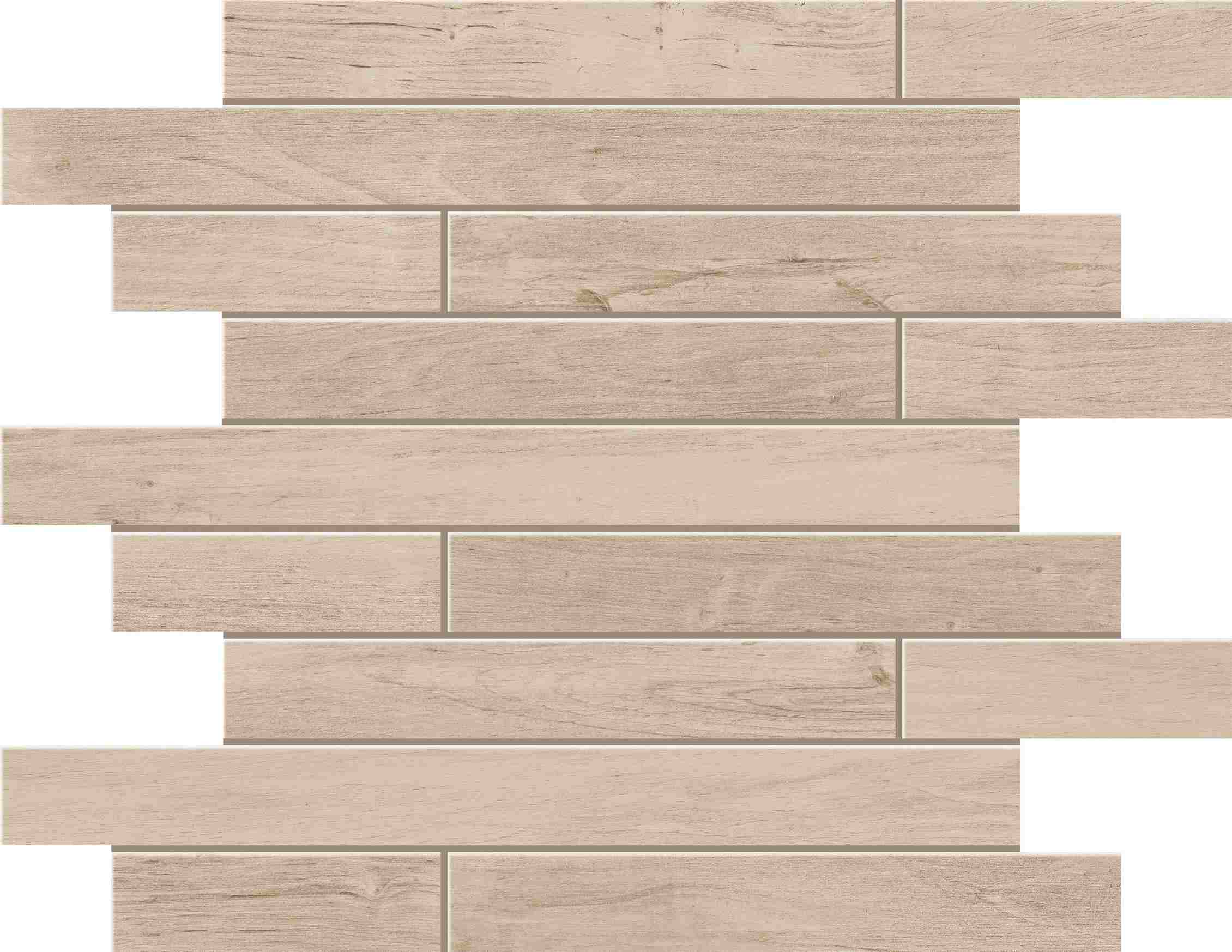 Мозаика Soft Wood Creamy Muretto 300x350 неполированная SF02