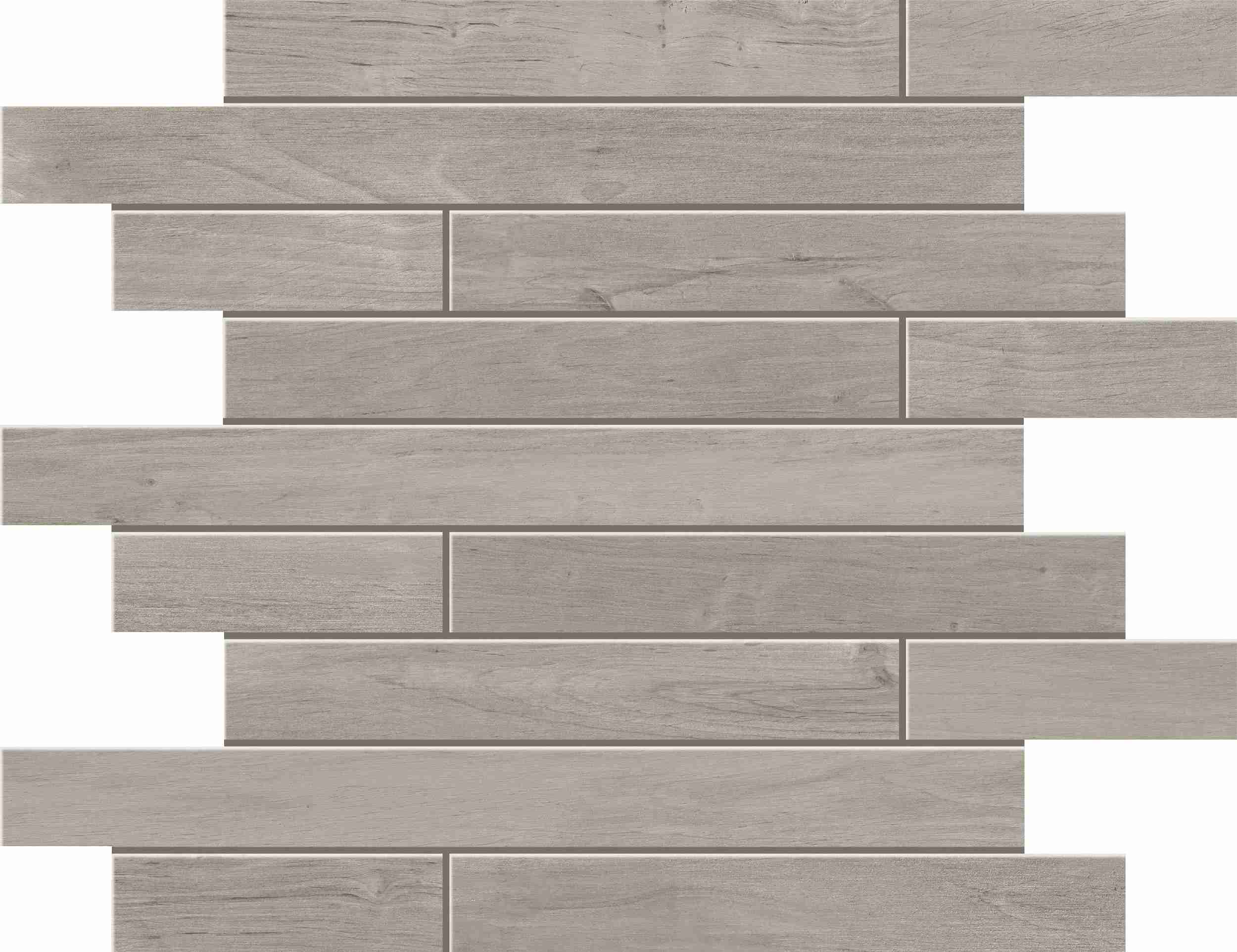 Мозаика Soft Wood Grey Muretto 300x350 неполированная SF03