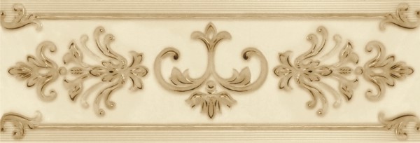 Бордюр Visconti beige border 02 85x250 бежевый 010200000089