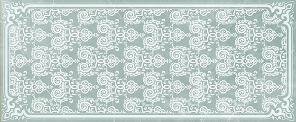 Плитка настенная Visconti turquoise wall 03 250x600 зеленая 010100000843