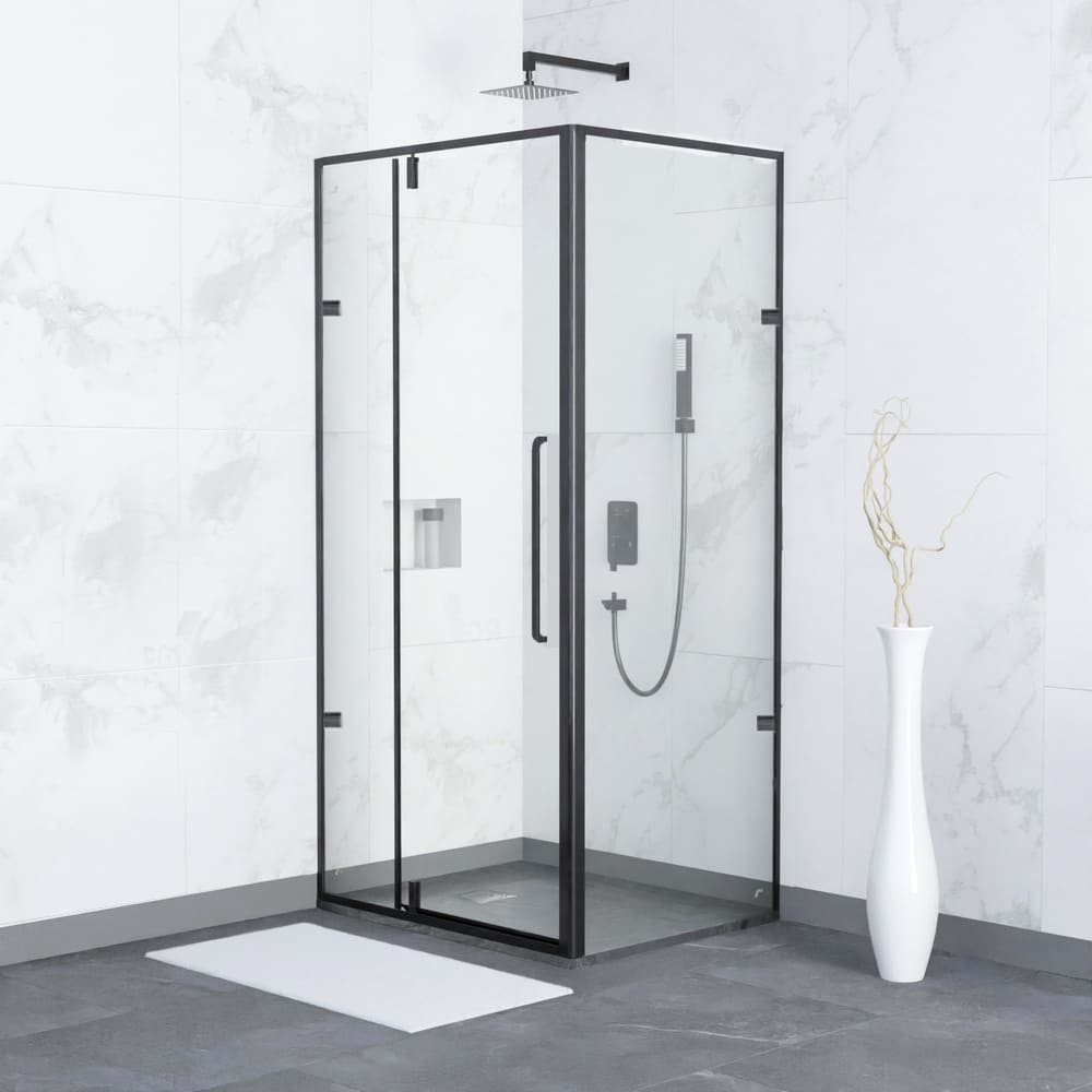 Душевой уголок CL-046B 800х1200х1850 (профиль: черный, стекло: прозрачное) 350904628-14 фото