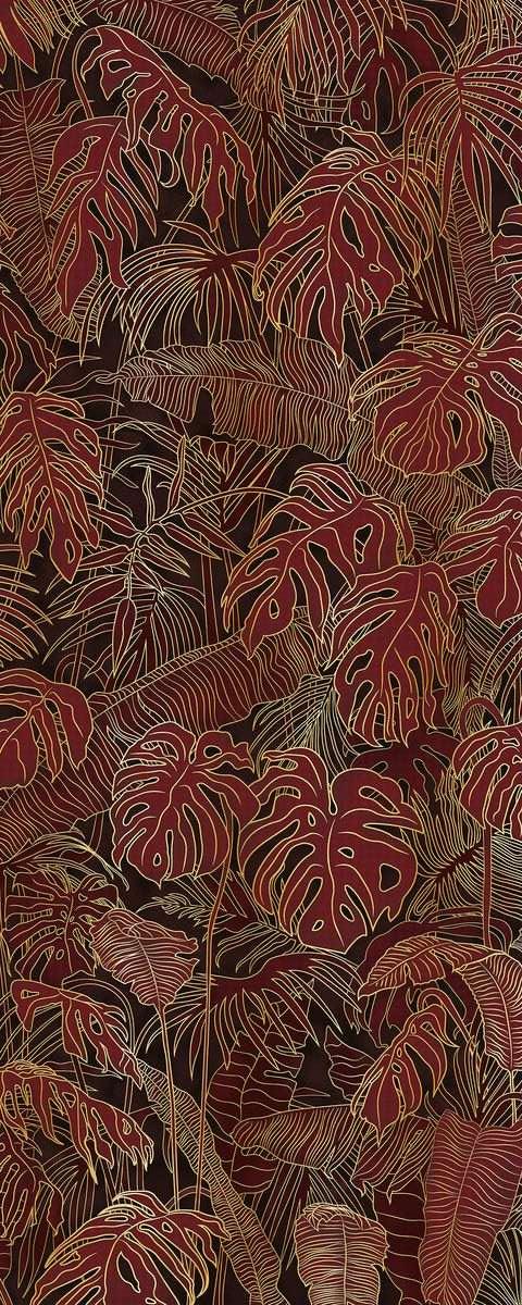 Интерьерная панель 1200x3000 Foliage Burmese Ruby глянцевая A-12.5.2/1200x3000G фото