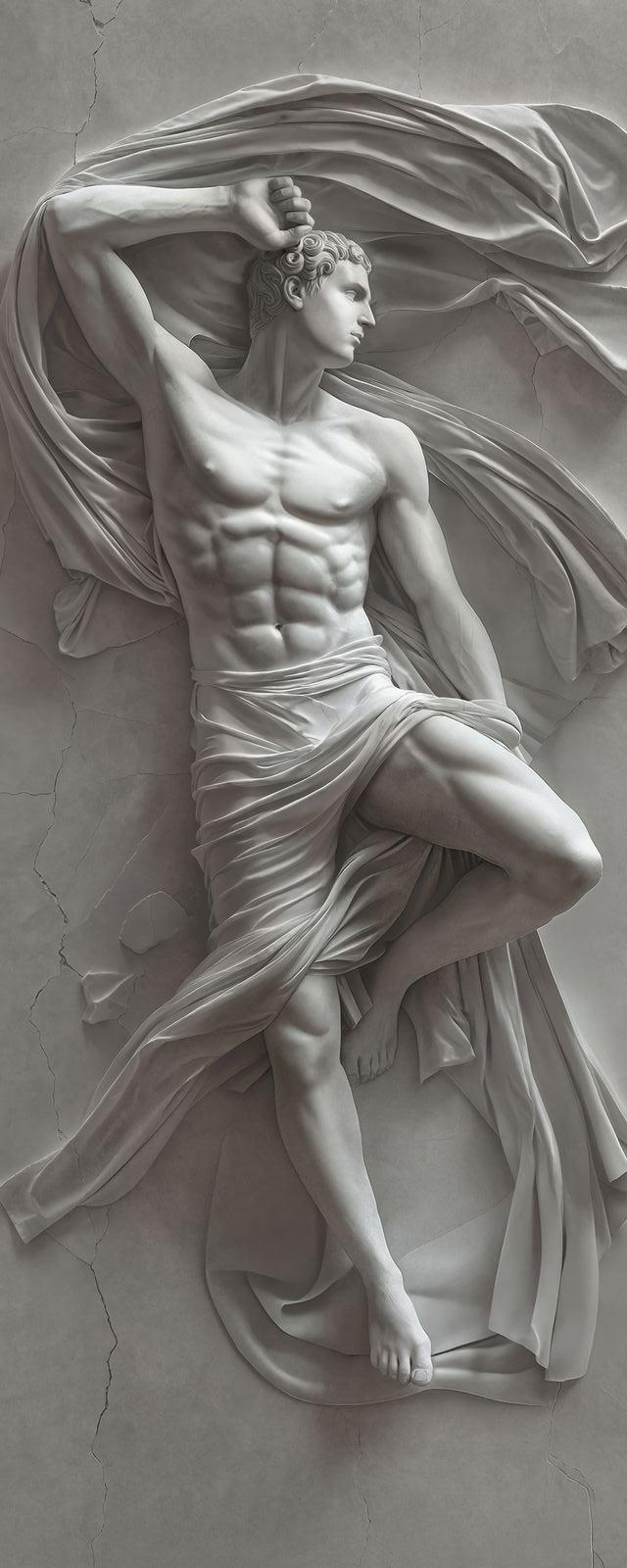 Интерьерная панель 1200x3000 Ancient Poetry Eros тактилис матовый T_A-15.1.2/1200x3000 фото