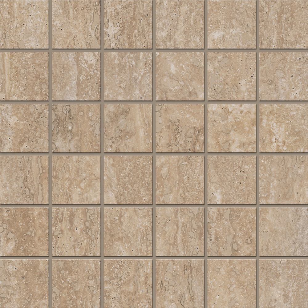 Мозаика Stride Dark Beige 300x300 неполированная бежевая RE03 фото