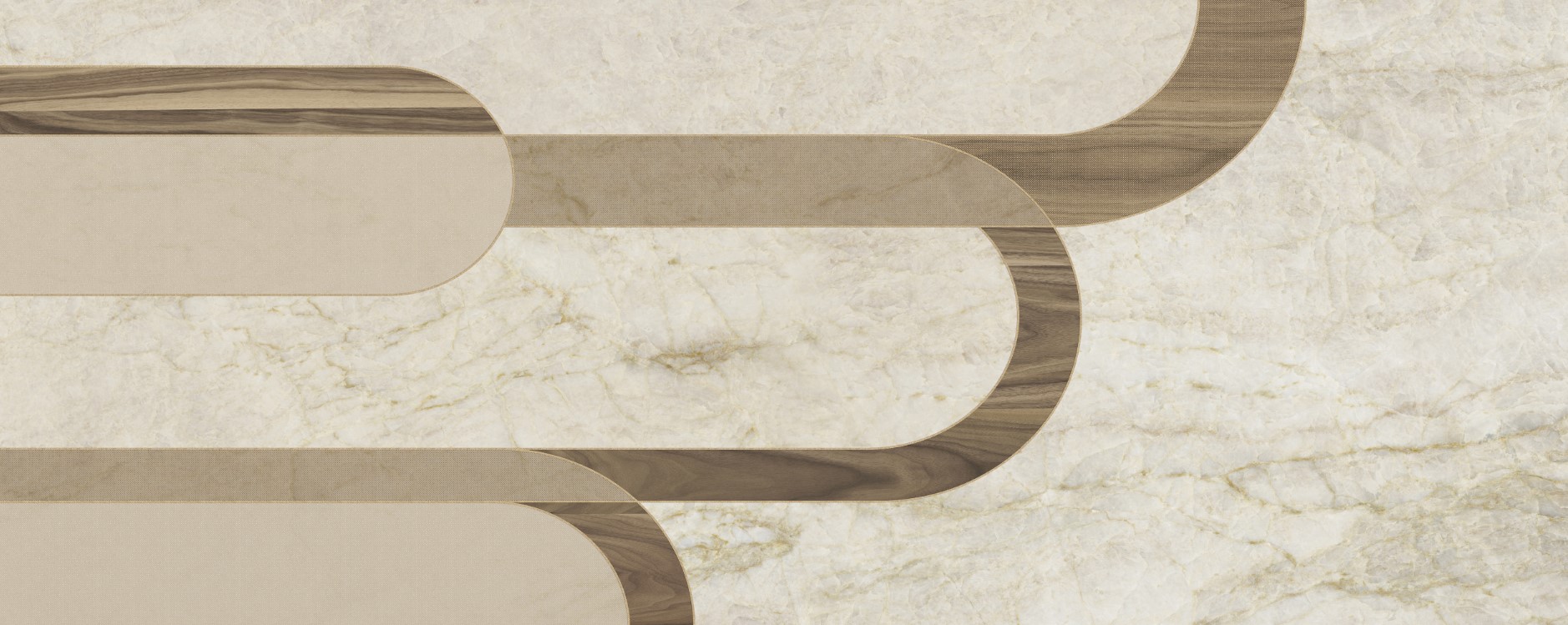 Интерьерная панель 1200x2000 Grand Arches Cream глянцевая MG-9.2.2/1200x2000G фото