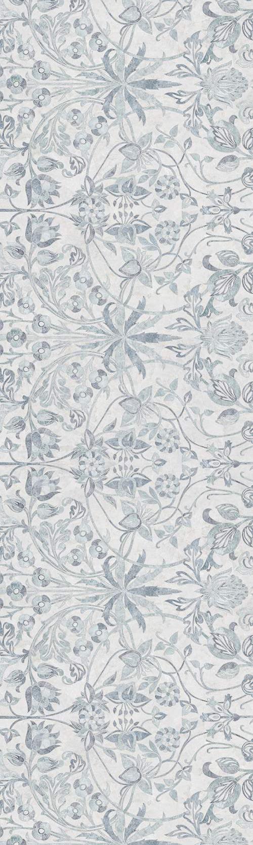 Интерьерная панель 1200x3000 Stone Flowers Larimar матовая A-10.1.1/1200x3000M фото