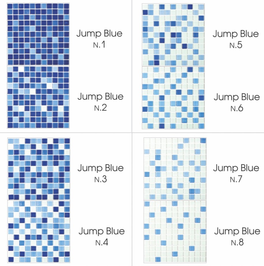 Мозаика Bonaparte Jump Blue № 2,3,4,5,6,7,8 300x300 растяжка