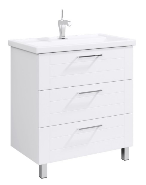 Комплект мебели Manchester 80 на ножках 90x81x46 (тумба+раковина Фостер 800) MAN01083 фото