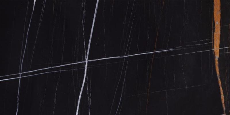 Керамогранит Marble Trend Nero Dorato (Марбл Тренд Неро Дорато) 300x600 черный К-1004/CR