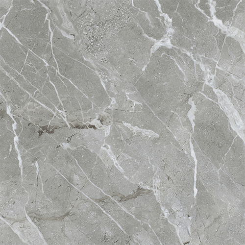 Керамогранит 600x600 Silkmarble Бреча серый матовый R9 ректификат K947791R