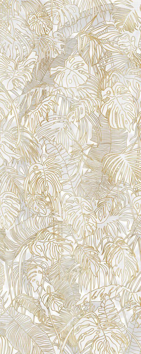 Интерьерная панель 1200x3000 Foliage Ivory глянцевая A-12.1.1/1200x3000G фото