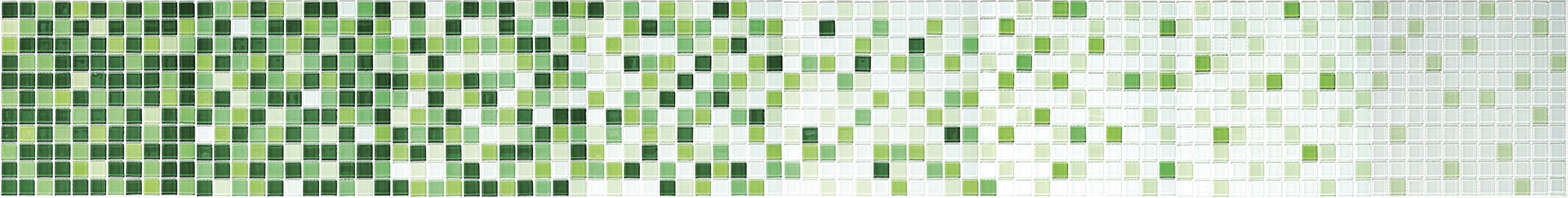 Мозаика Bonaparte Jump Green №1,2,3,4,5,6,7,8 (комплект) 300x2400 зеленая фото