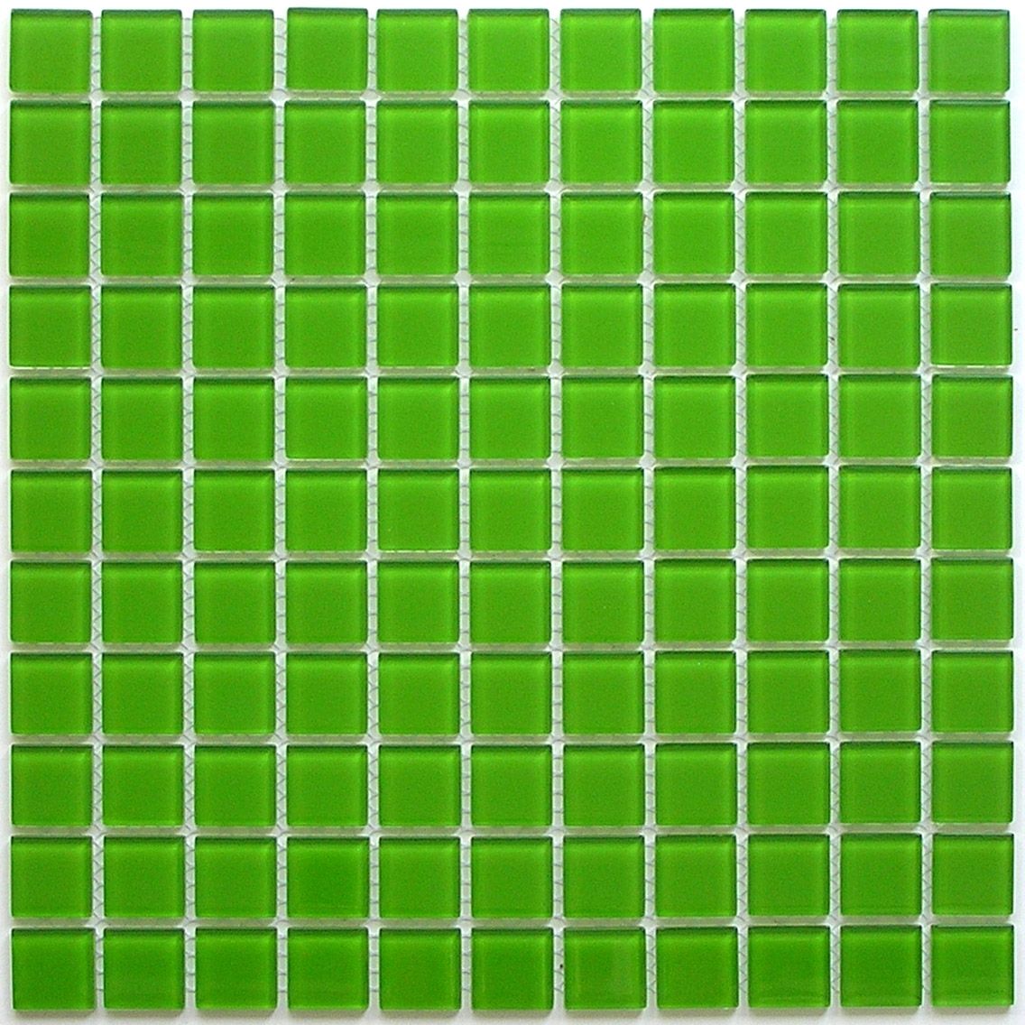 Мозаика Bonаparte Green glass 300x300 зеленая фото