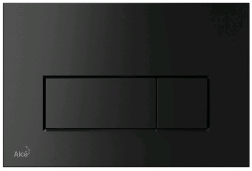 Кнопка управления для скрытых систем инсталляции черная матовая Thin M578 фото