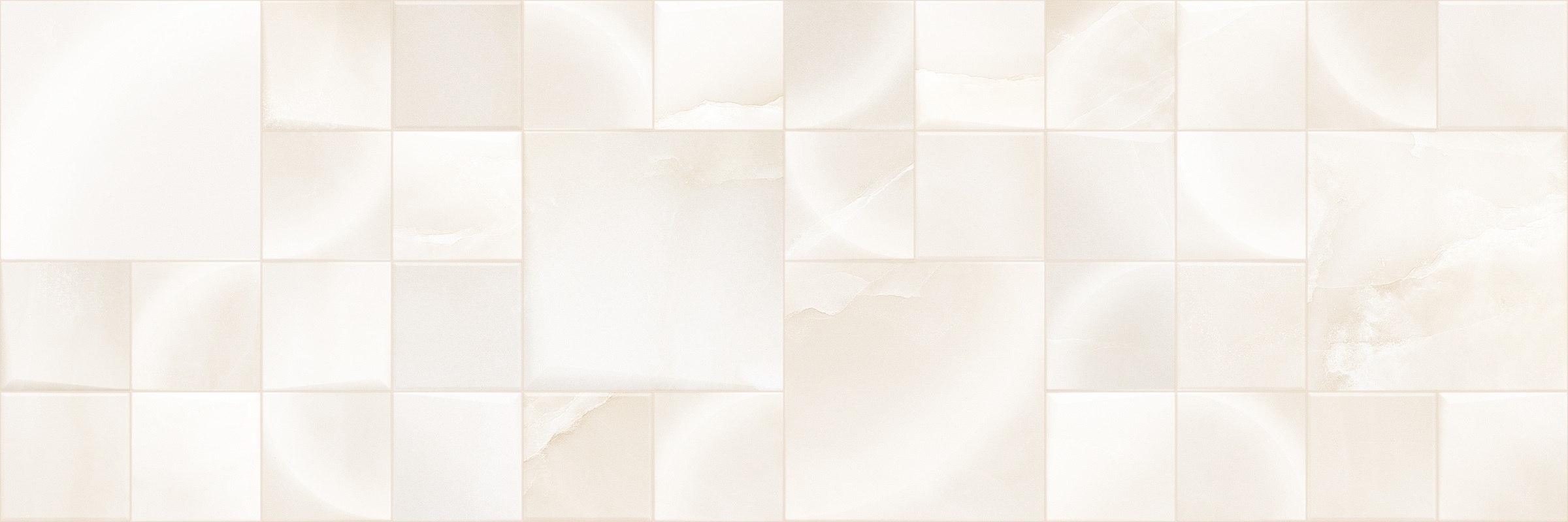 Плитка настенная Amore Beige Decor 02 300x900 глянцевая бежевая DG08-02