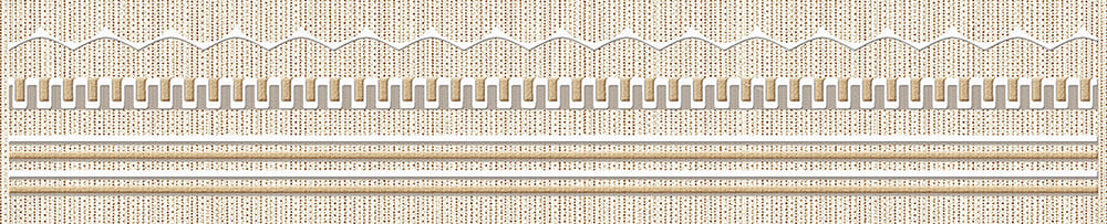 Бордюр настенный Romanico Gringko 62x315 бежевый