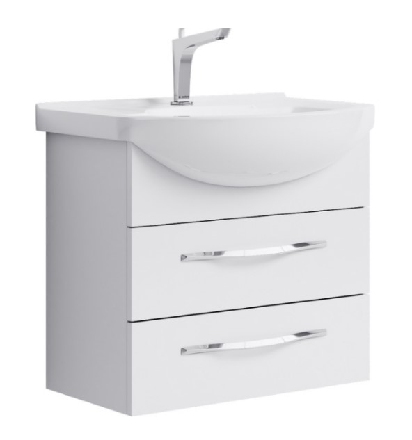 Комплект мебели Allegro 65 с 2 ящиками подвесной 46x65x32 (тумба+раковина Элеганс 650) Agr.01.06/2 фото