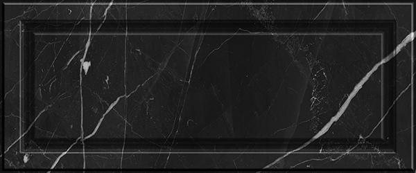 Плитка настенная Noir black wall 02 250x600 черная 010100001219