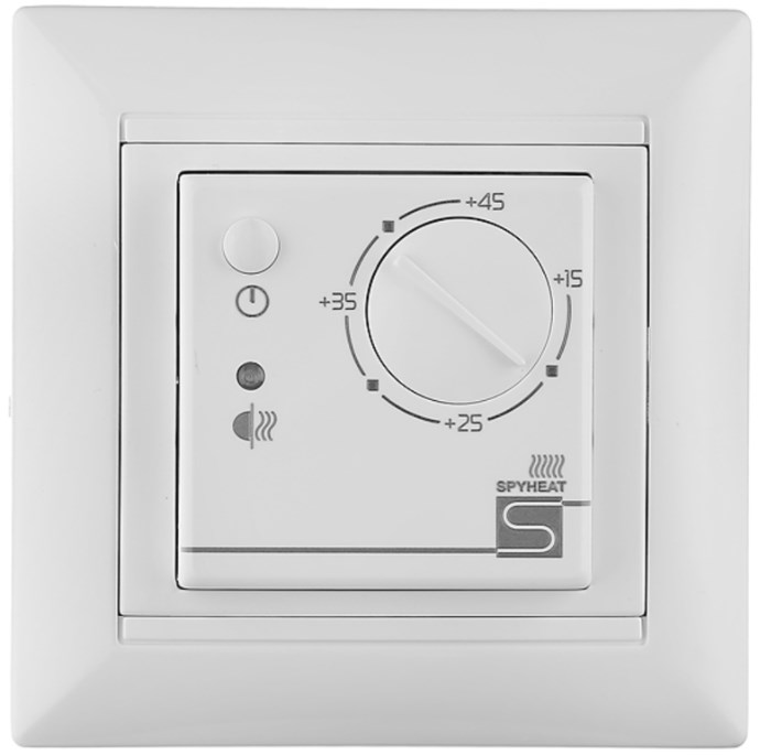 Термостат электронный ETL-308B белый