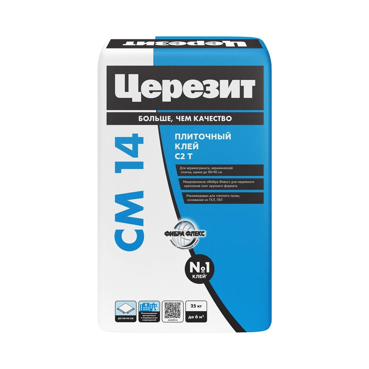 Клей для плитки Ceresit CM 14 Extra, 25 кг