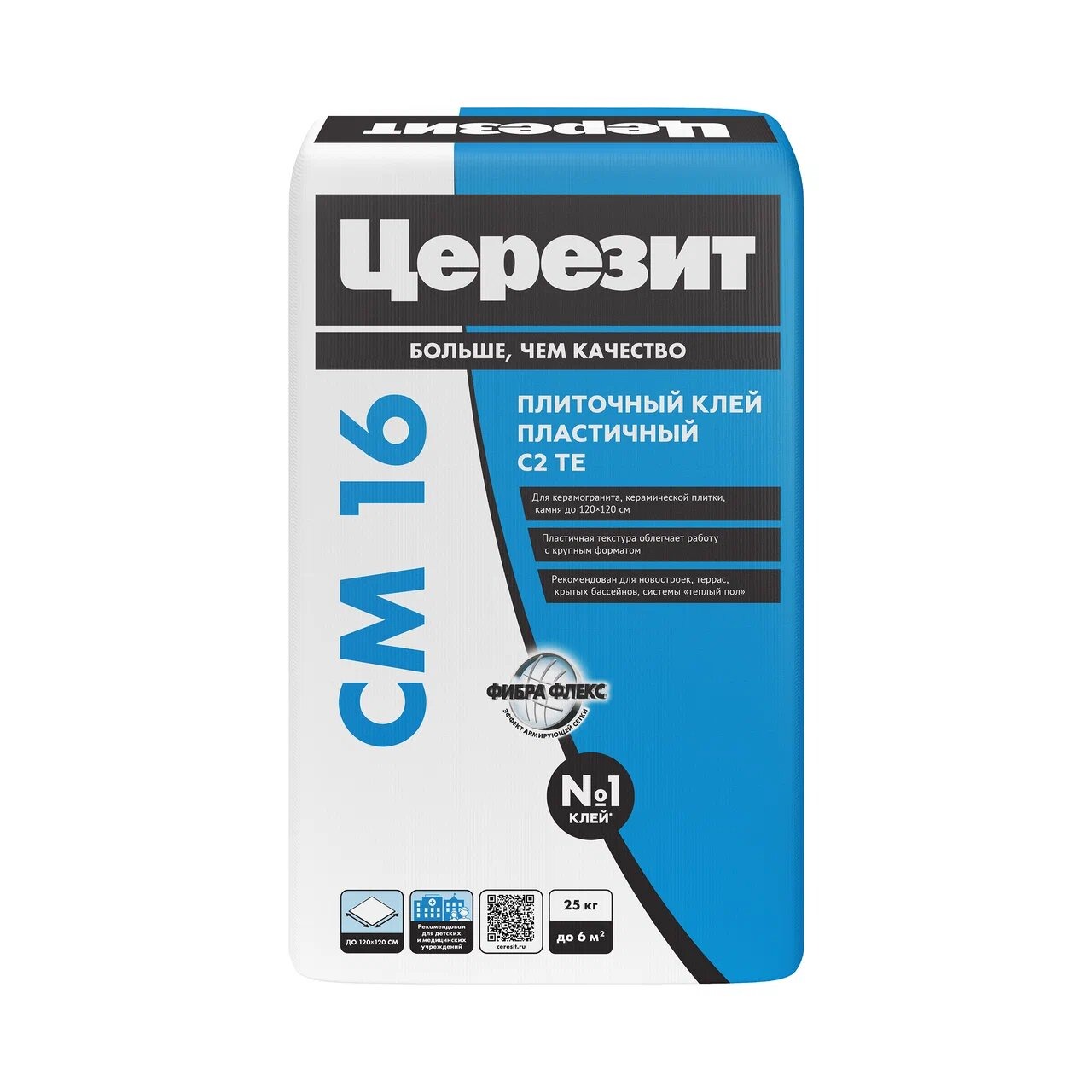 Клей для плитки Ceresit CM 16, 25 кг