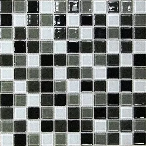 Мозаика Bonaparte Carbon mix 300x300 черная