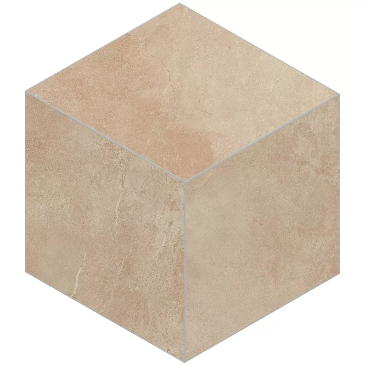 Мозаика Magmas Beige Cube 250x290 неполированная MM01