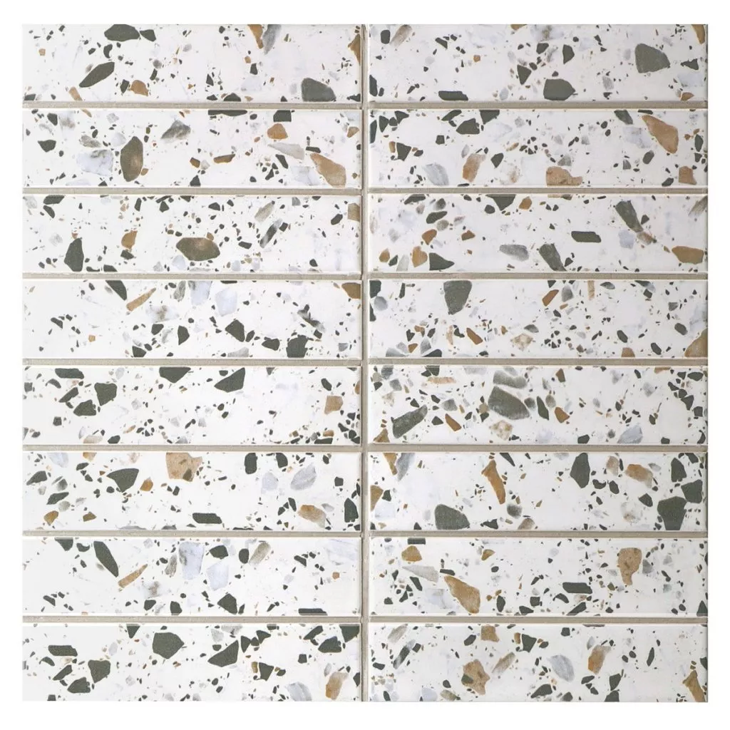 Мозаика Bonaparte Terrazzo Color 280x295 белая