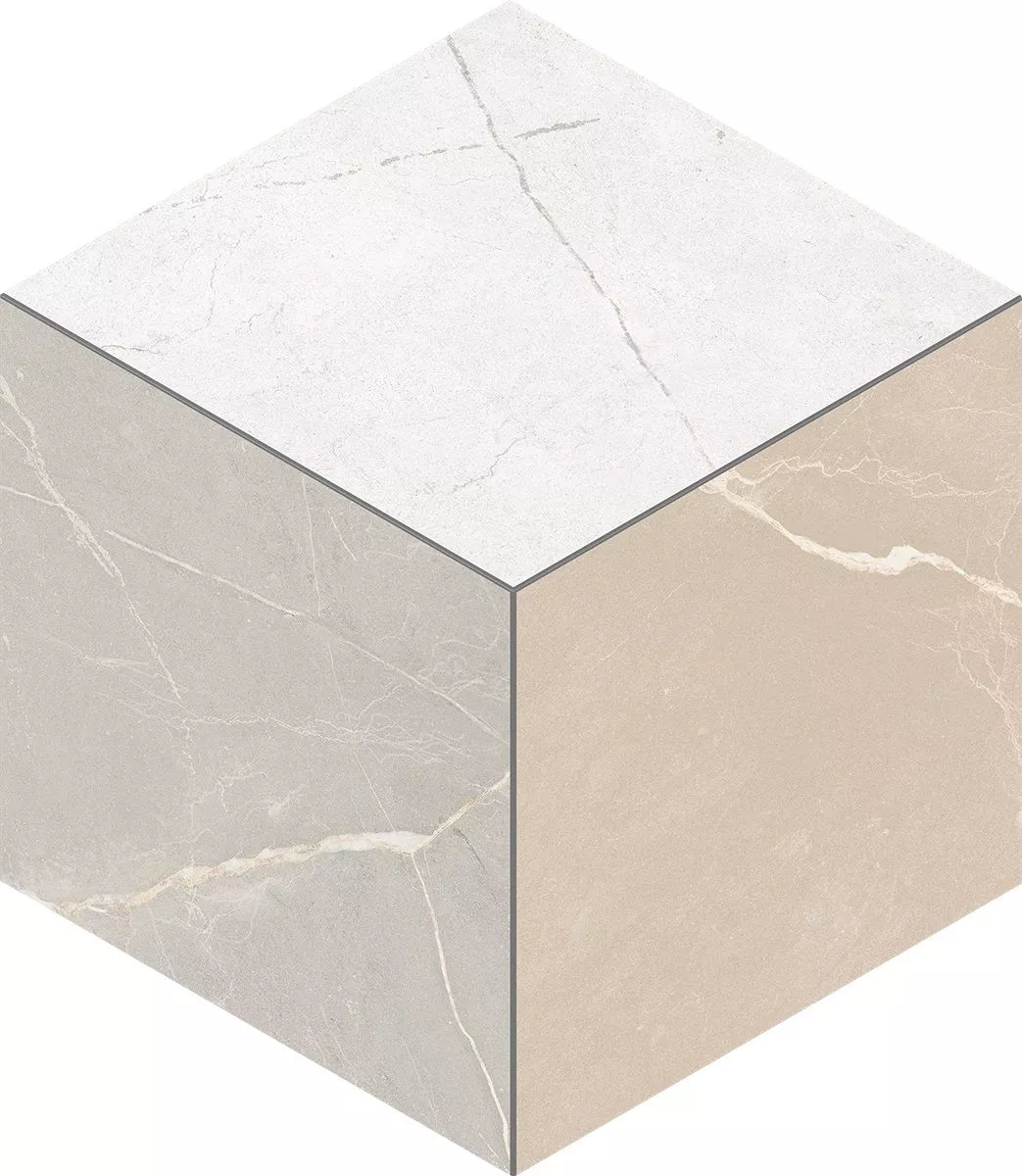 Мозаика Nolana Beige Cube 250x290 неполированная NL00/NL01/NL02