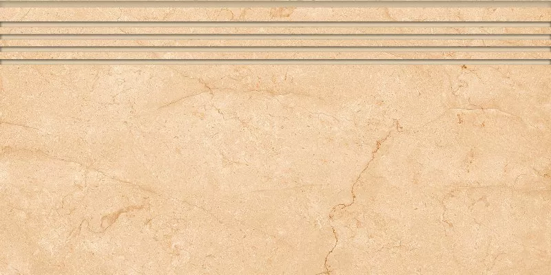 Ступень Marble Trend Crema Marfil (Марбл Тренд Крема Марфил) 294x600 бежевая K-1003/MR/st01